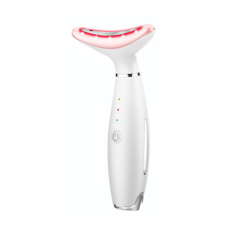 IPL Neck Beauty Device, Heated Neck Massager for Wrinkle Reduction, Skin Tightening & Anti-Aging Neck Lift