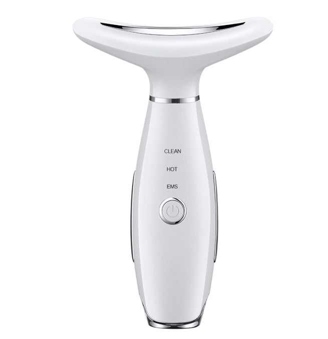 IPL Neck Beauty Device, Heated Neck Massager for Wrinkle Reduction, Skin Tightening & Anti-Aging Neck Lift